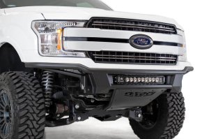 Ford F-150 Bumper - Front - Addictive Desert Designs - ADD PRO Bolt-On - Hammer Black - `18-`20